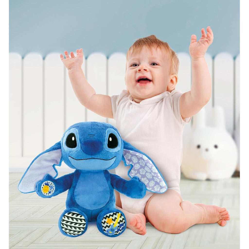 Clementoni Disney Stitch Grow with Me Plush Interactive Talking Stitch