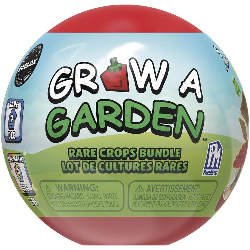 Amazon.com: Roblox Grow A Garden Series 1 Rare Crops Bundle - Collectable Figures with Horticulture Scene, DLC Code for Exclusive In-Game Rewards, 12 Cultures to Collect : Toys & Games