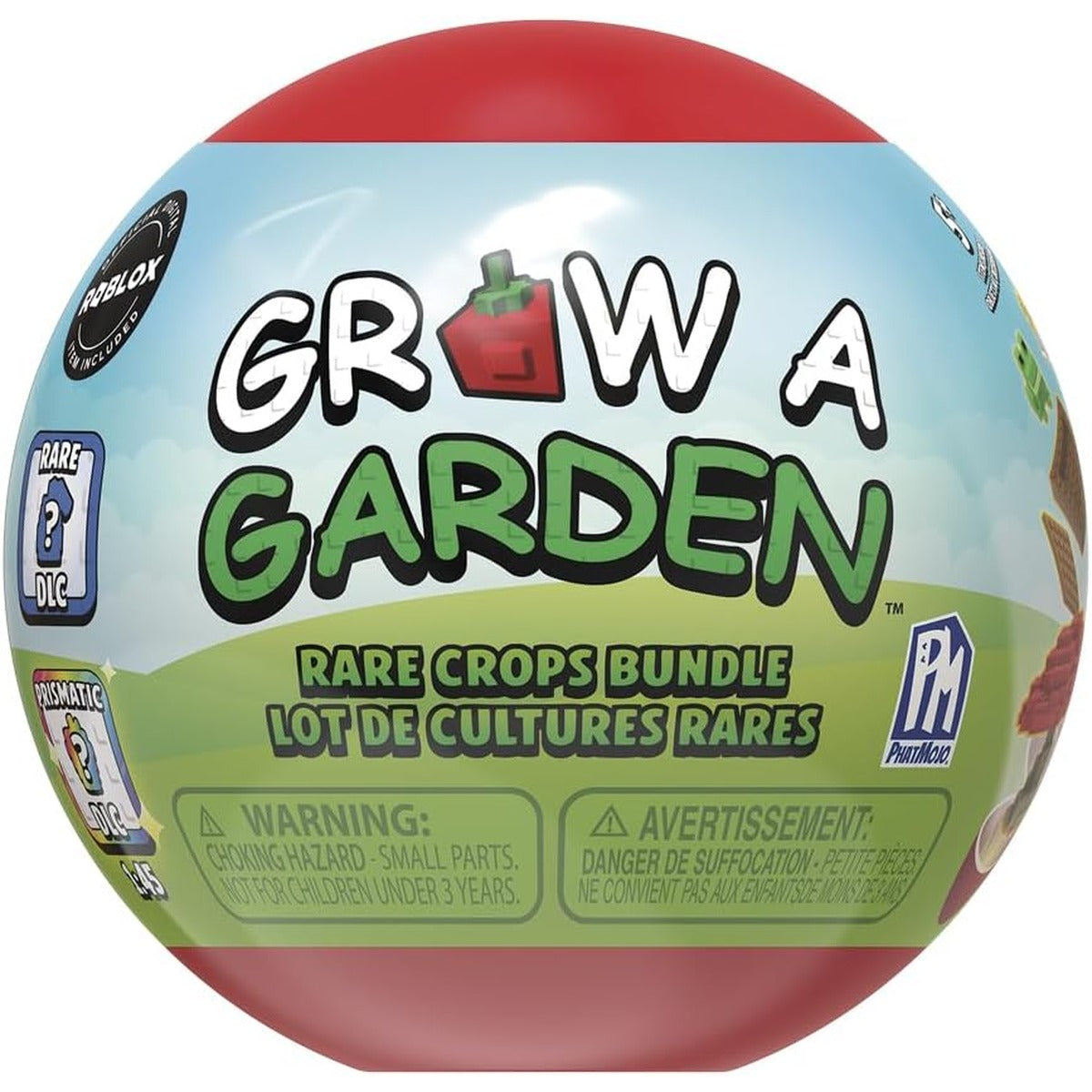 Amazon.com: Roblox Grow A Garden Series 1 Rare Crops Bundle - Collectable Figures with Horticulture Scene, DLC Code for Exclusive In-Game Rewards, 12 Cultures to Collect : Toys & Games