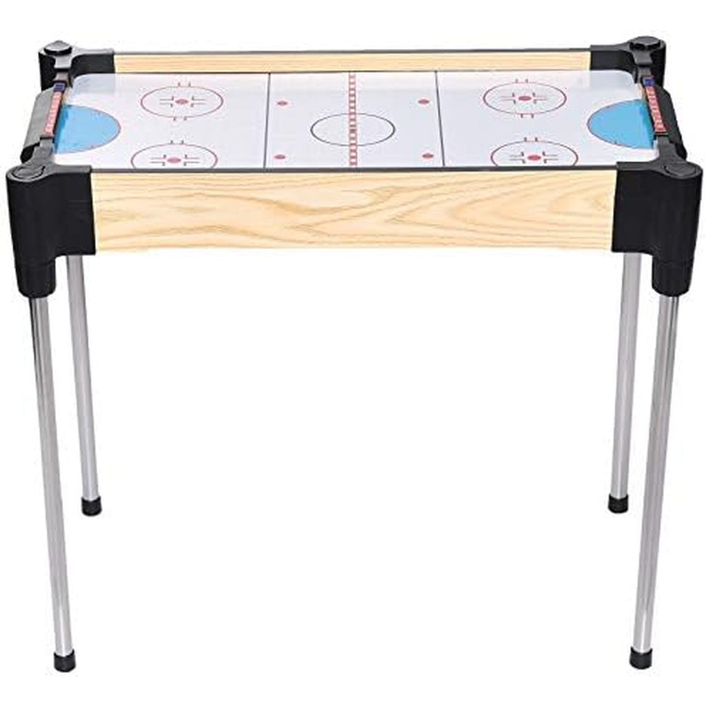 Merchant Ambassador Table Top Air Hockey 27 Inch (68.5 Cm)! Include 4 Legs! Exclusive Patent Technology!Easy Assemble! Simple Set up Corner! No Screw No Nails Needed! Age 3 & Above
