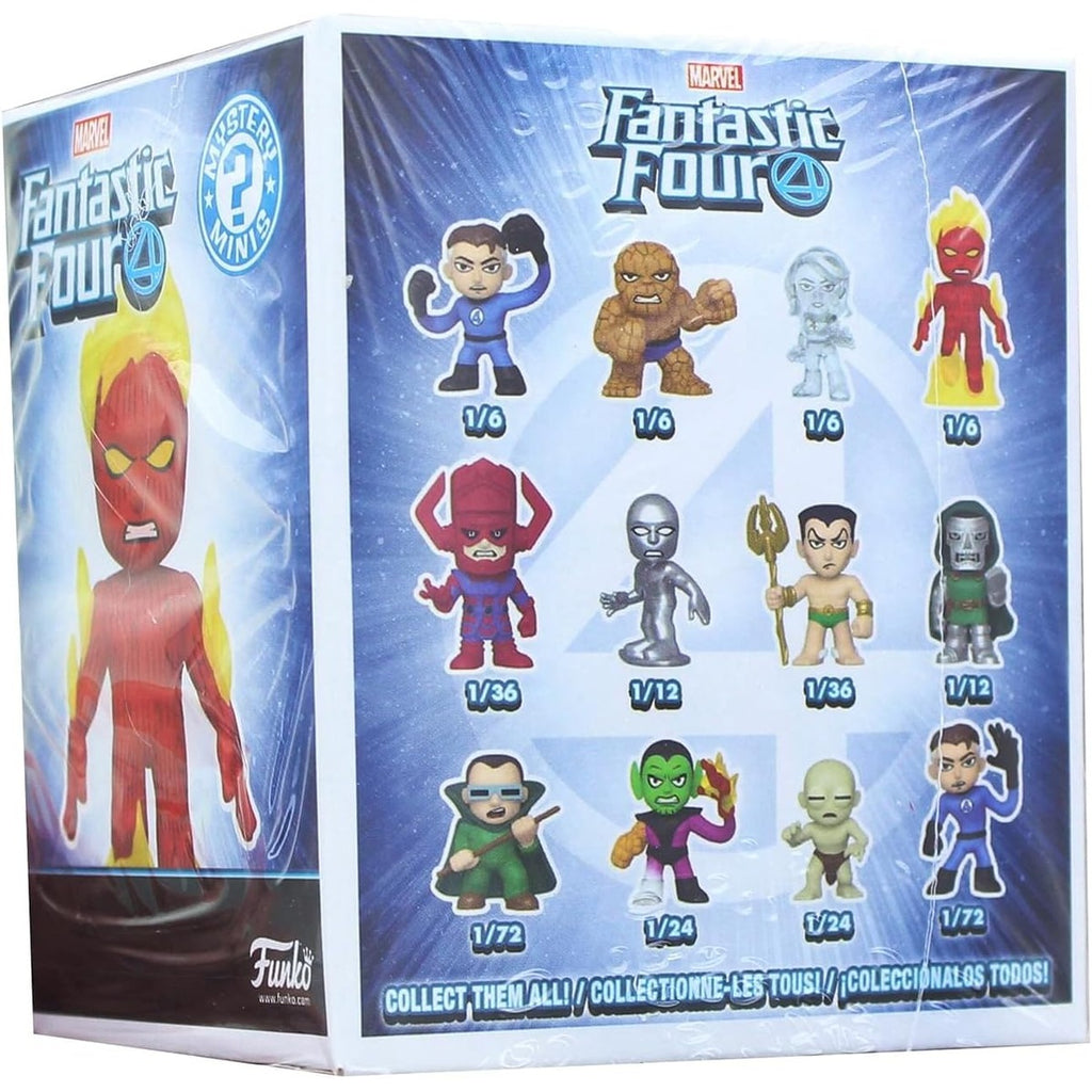 Funko Mystery Minis: Fantastic Four, Multicolor
