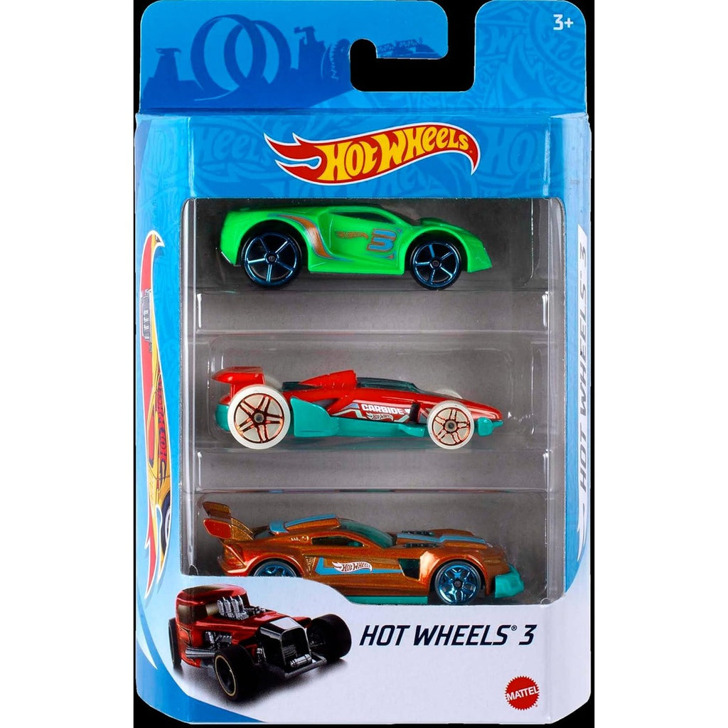 Hot Wheels 3 Car Pack, Multipack of 3 Vehicles