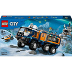 LEGO City Arctic Explorer Science Lab Truck Toy - Exploration Vehicle with Steering & Suspension - incl. a Snowscooter
