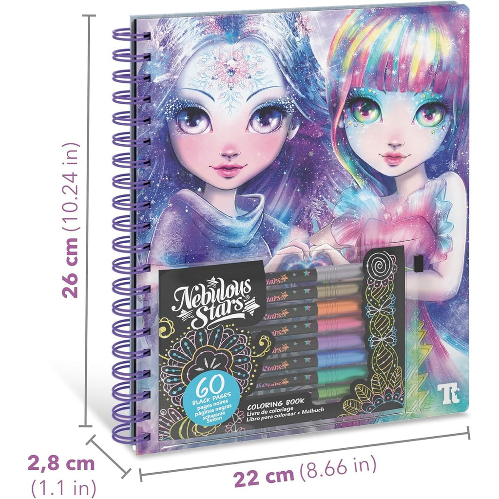 Nebulous Stars Colouring Book