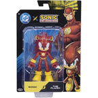 Sonic The Hedgehog DC x Sonic Sonic as The Flash - 13 cm Action Figure, Officially Licensed by Jakks Pacific, Highly Poseable and Detailed Design, Collector's Packaging