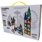 MEGA So - Colorful Magnetic Pipeline Building Block Set, 73 Pieces, Educational STEM Toy for Ages 3+