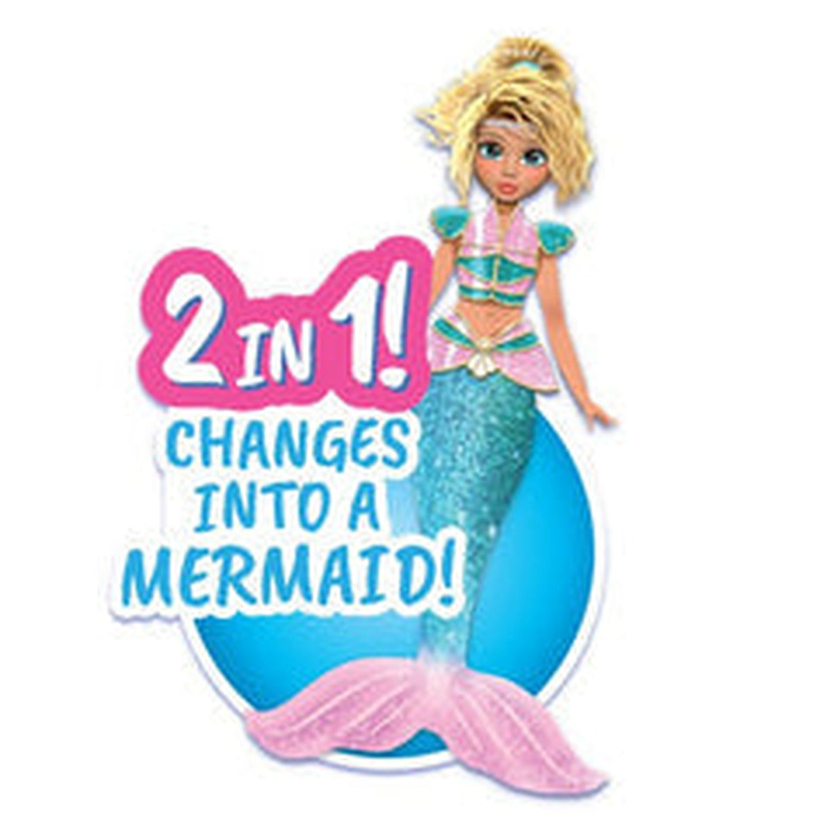 Mermaid Magic Warrior Transformation 2-in-1 Assortment