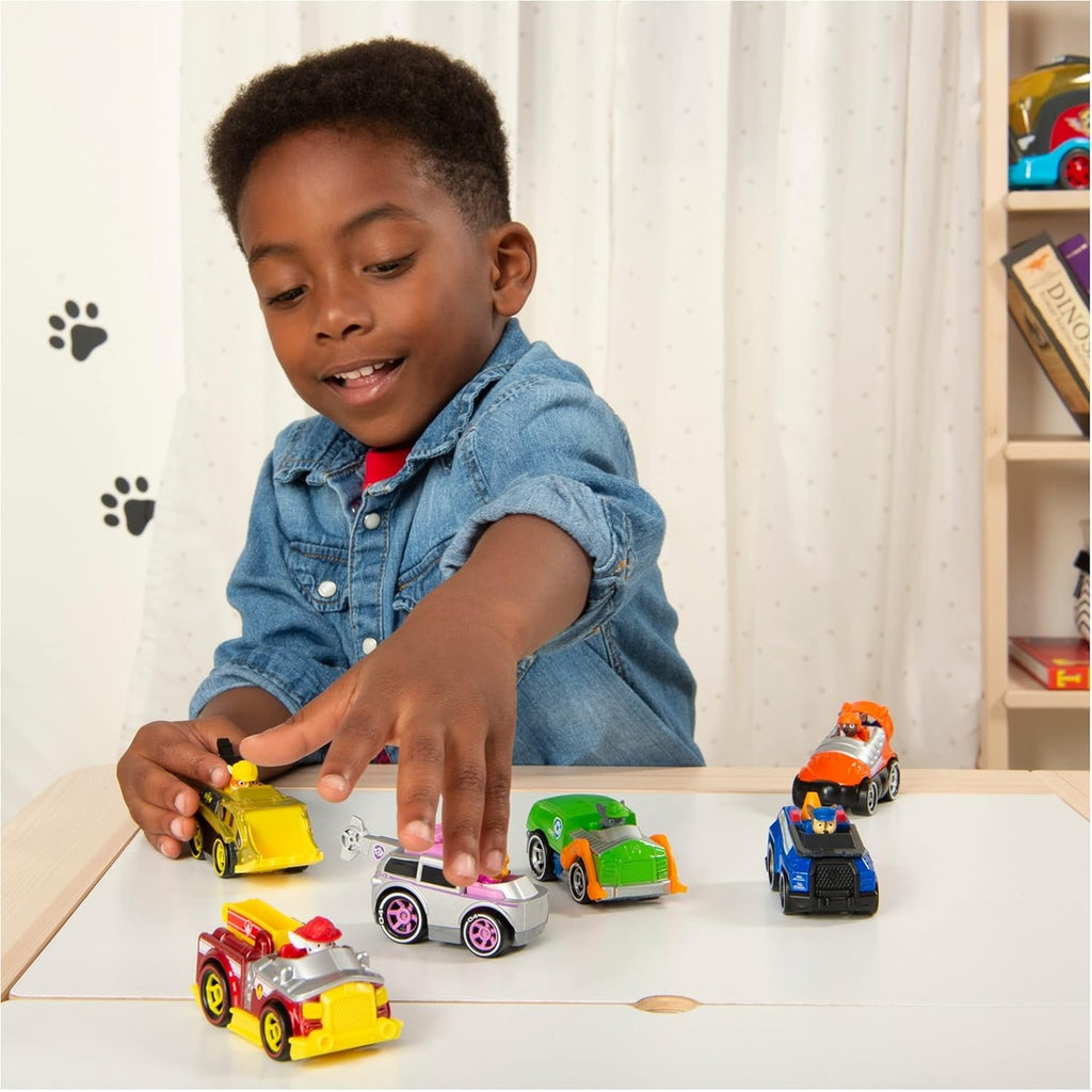 Paw Patrol, True Metal Classic Gift Pack of 6 Collectible Die-Cast Vehicles