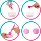 Barbie Party Unboxed Doll & Accessories, Pet Birthday Series Birthday Bows Set with 10 Surprises Including Color Change & Cak
