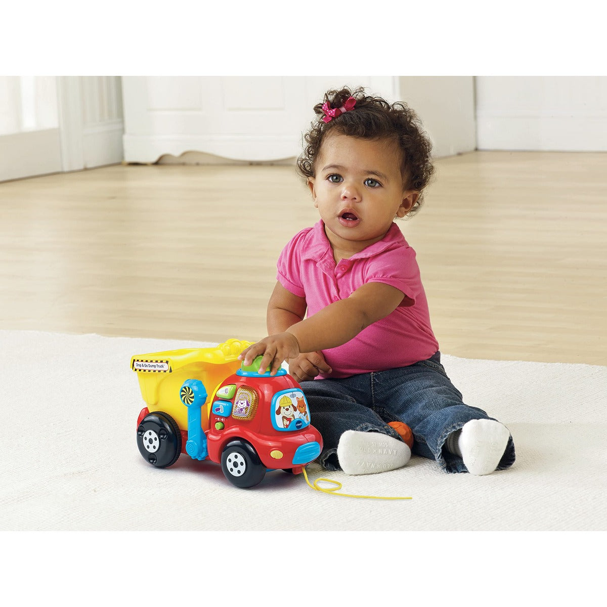 VTech Put and Take Dumper Truck, Baby Interactive Toys for Toddlers