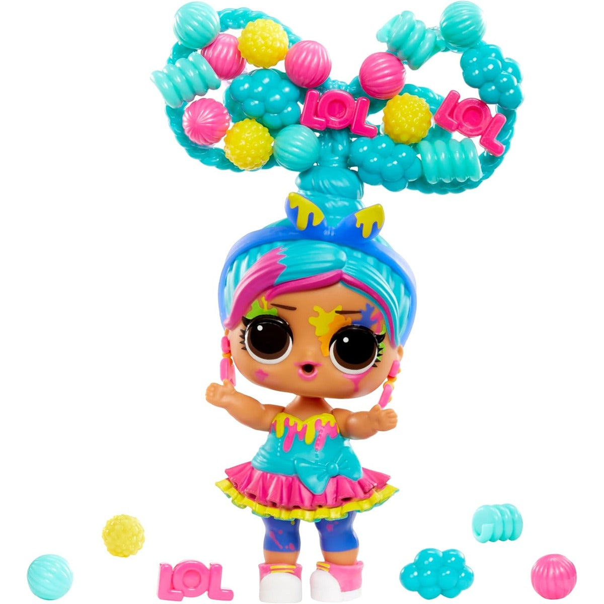 L.O.L. Surprise! LOL Surprise Hair Beads Tots with 60+ Hair Beads
