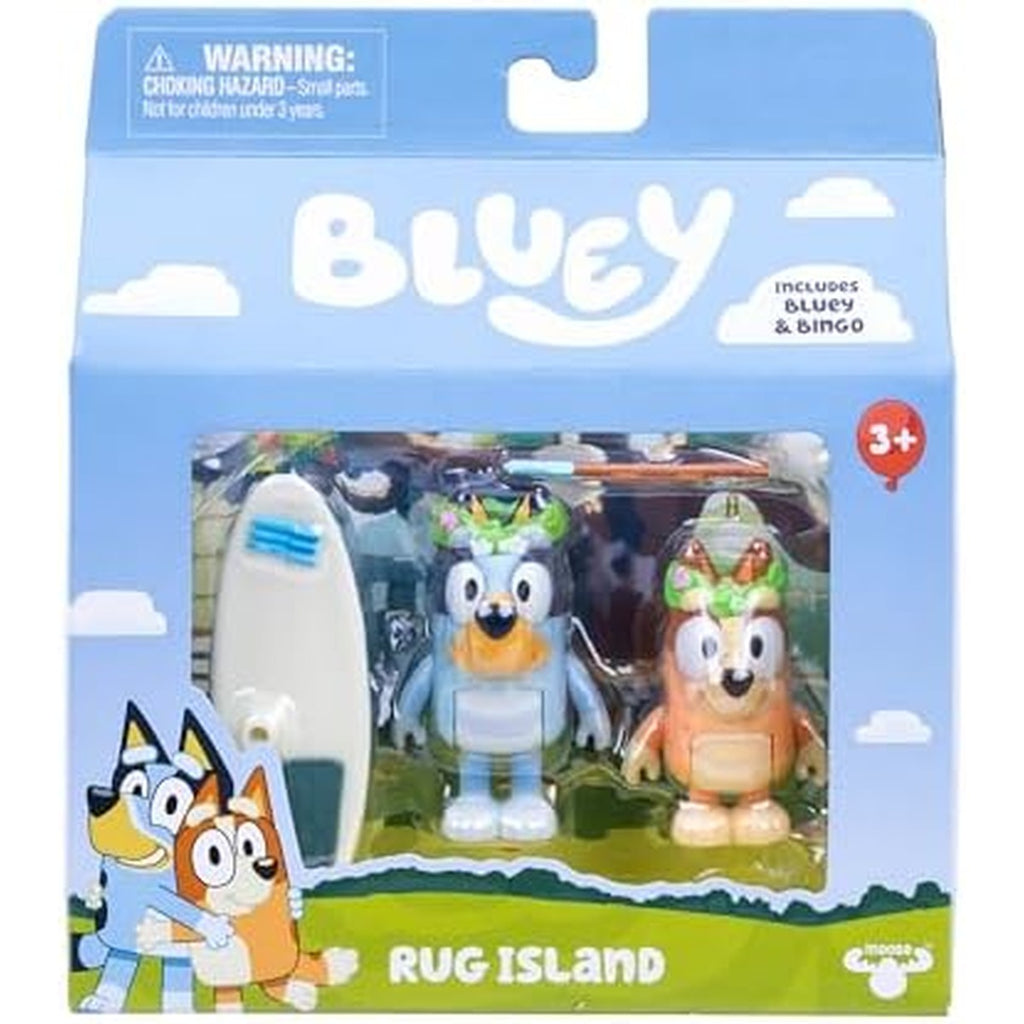 Bluey S14 Figure 2Pk Rug Island