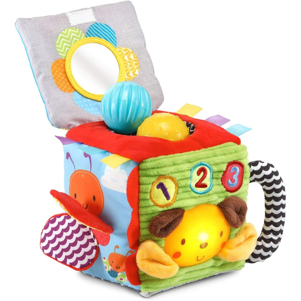 VTech Soft and Smart Sensory Cube, Multicolor