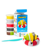 HEY CLAY Monsters Set-Colourful Modeling Kids-Air Dry Clay Kit 15 Cans And Sculpting Tools