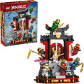 LEGO NINJAGO Ninja Character Display 15th Anniversary Building Toy for Kids, Ages 14+ - Ninja Playset W/Elemental Master of Lightning + 7 Minifigures - Gift Idea for Teen Boys &amp; Girls - 71866