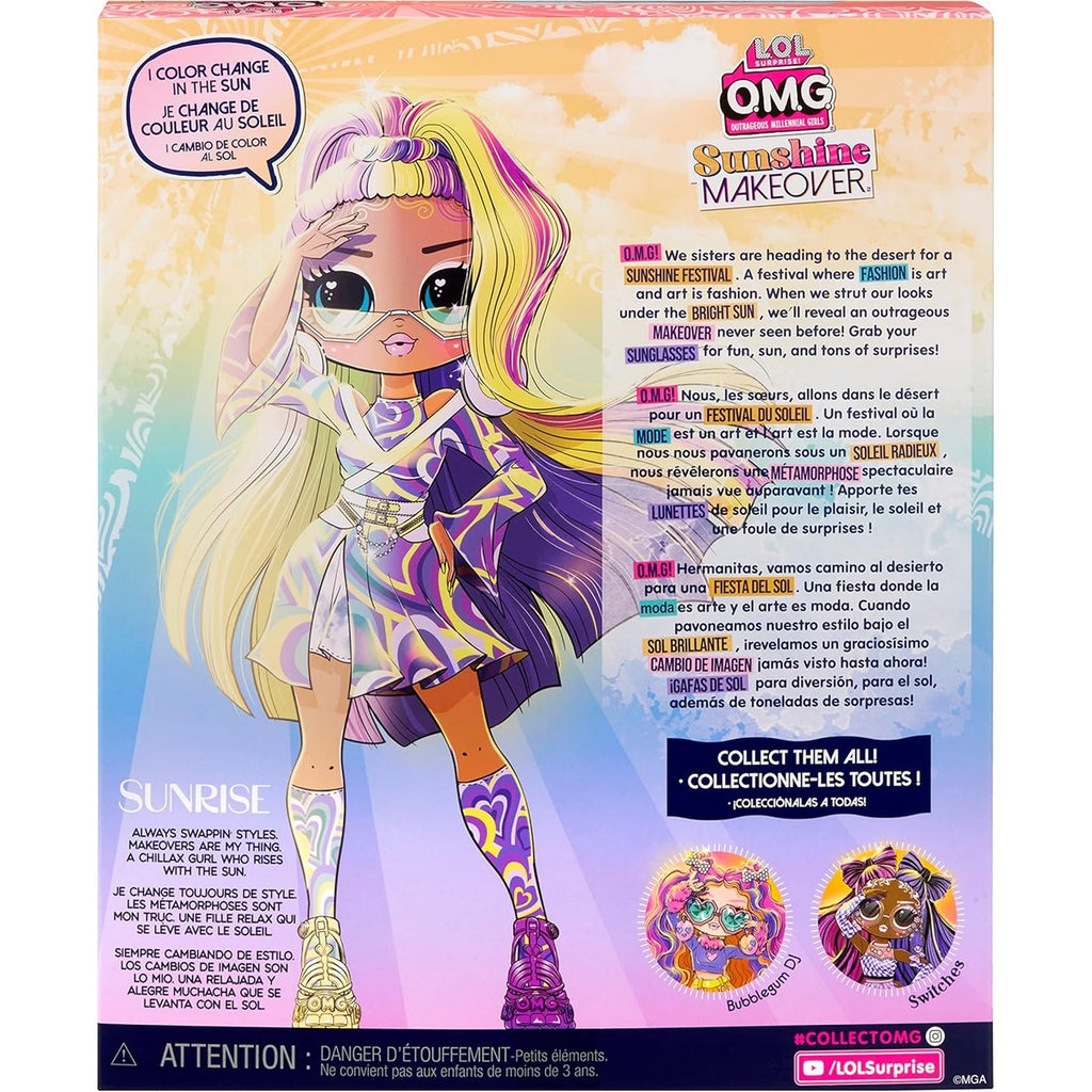 L.O.L. Surprise! LOL Surprise OMG Sunshine Color Change Sunrise Fashion