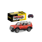 Funsterz 1:22 RC Toyota Prado - Spray Mist Alloy Body Remote Control Car with LED Lights, Rechargeable Battery, Full-Function Driving - Realistic Die-Cast Off-Road Model
