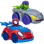 Marvel Spidey and his Amazing Friends Little Vehicle 2-Pack - 5” Disc Dashers Featuring Spidey Vs Green Goblin - Amazon Exclusive