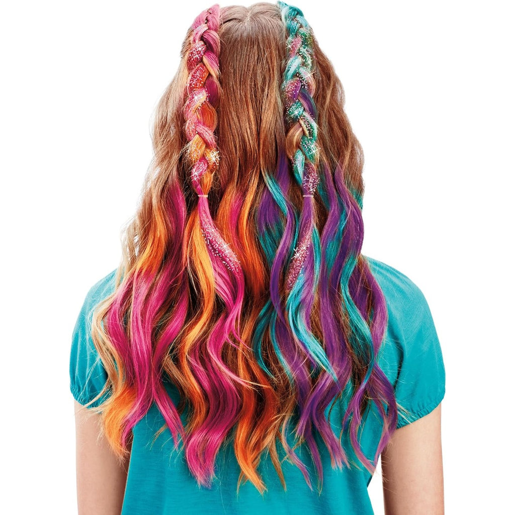 Shimmer N Sparkle Color FX Hair Extension Studio Kit with 4 Clip