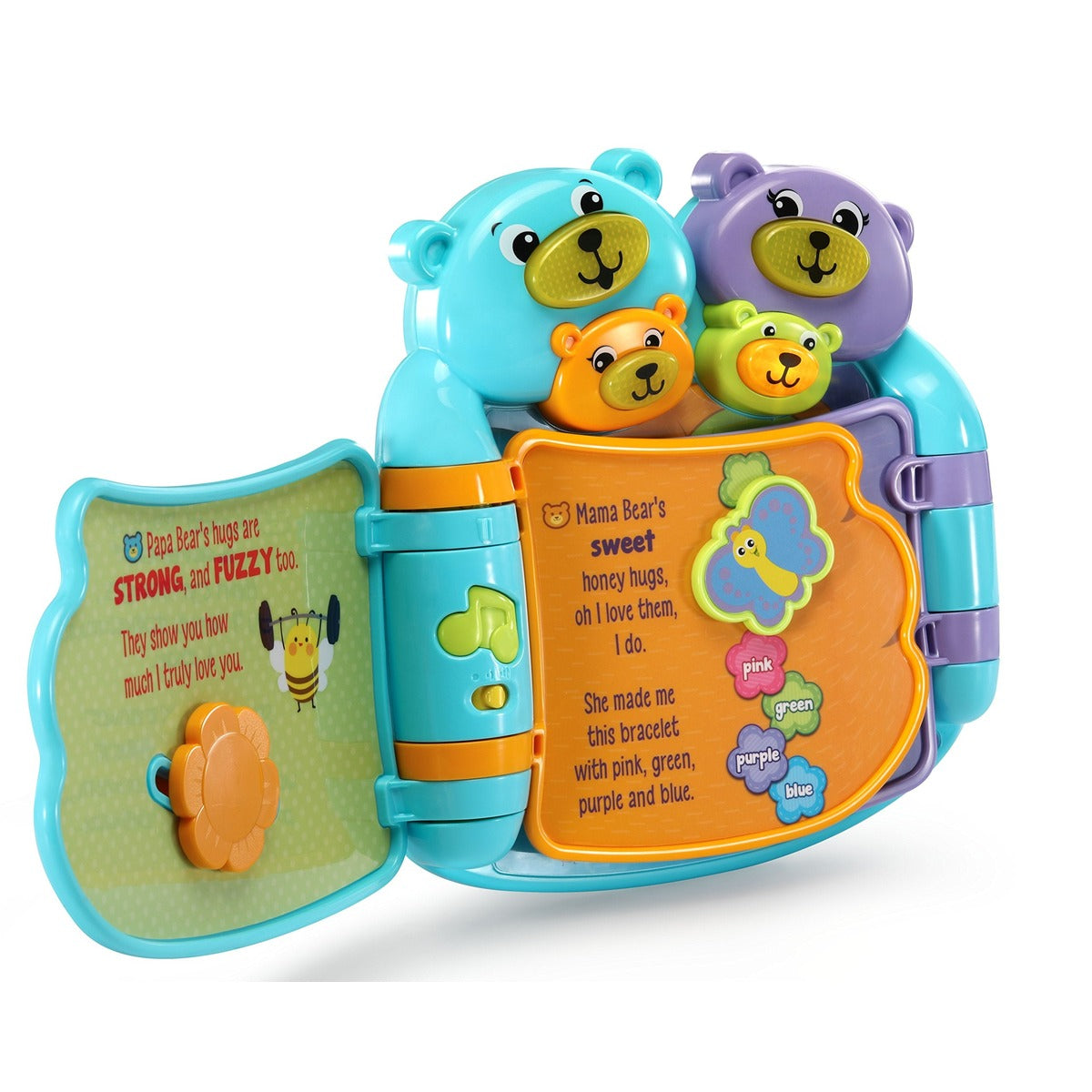 LeapFrog Hug & Learn Bears Book, Blue