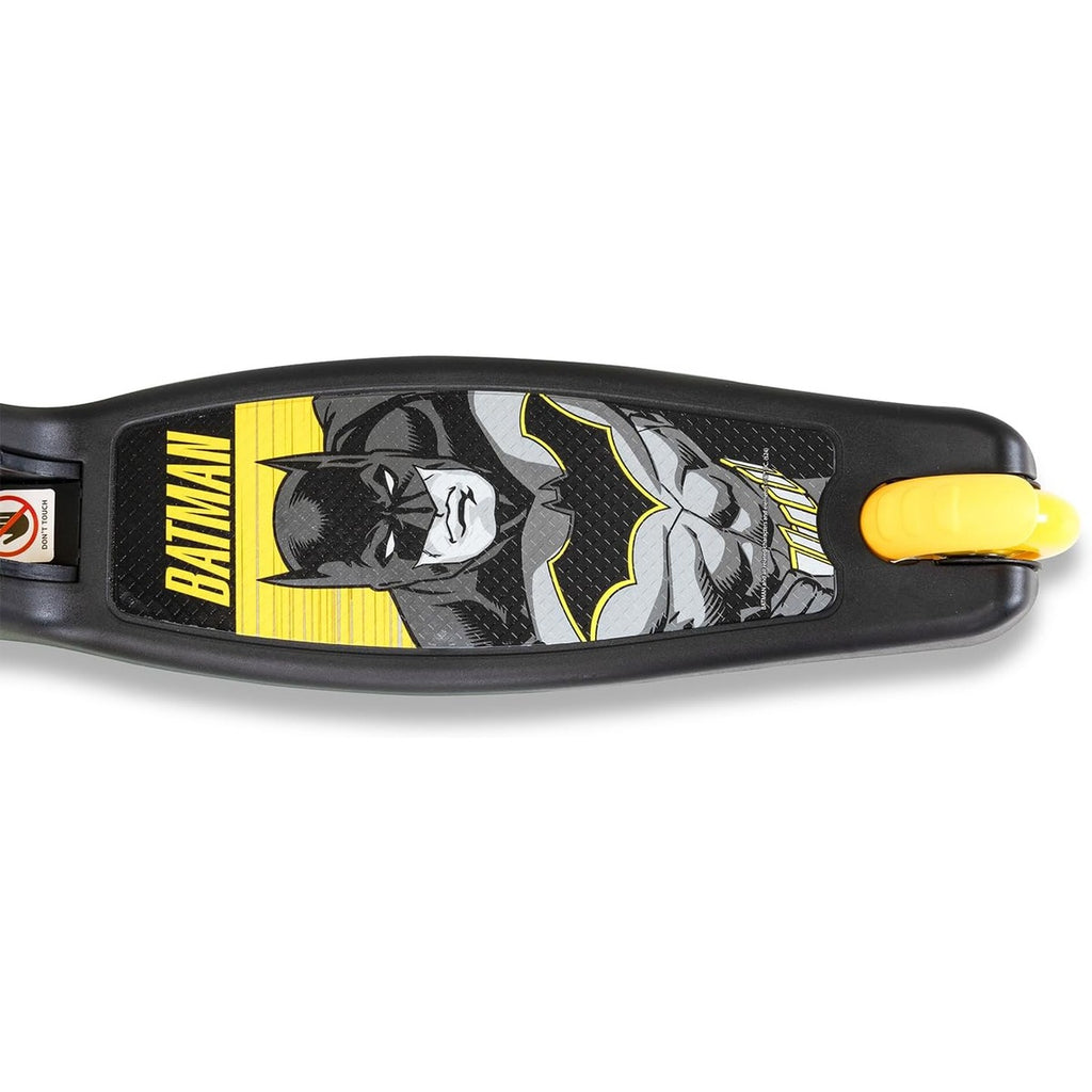 Spartan 3-Wheel LED Folding Scooter - Official Character Graphics, Tri-Color LED Wheels, Adjustable Handlebar