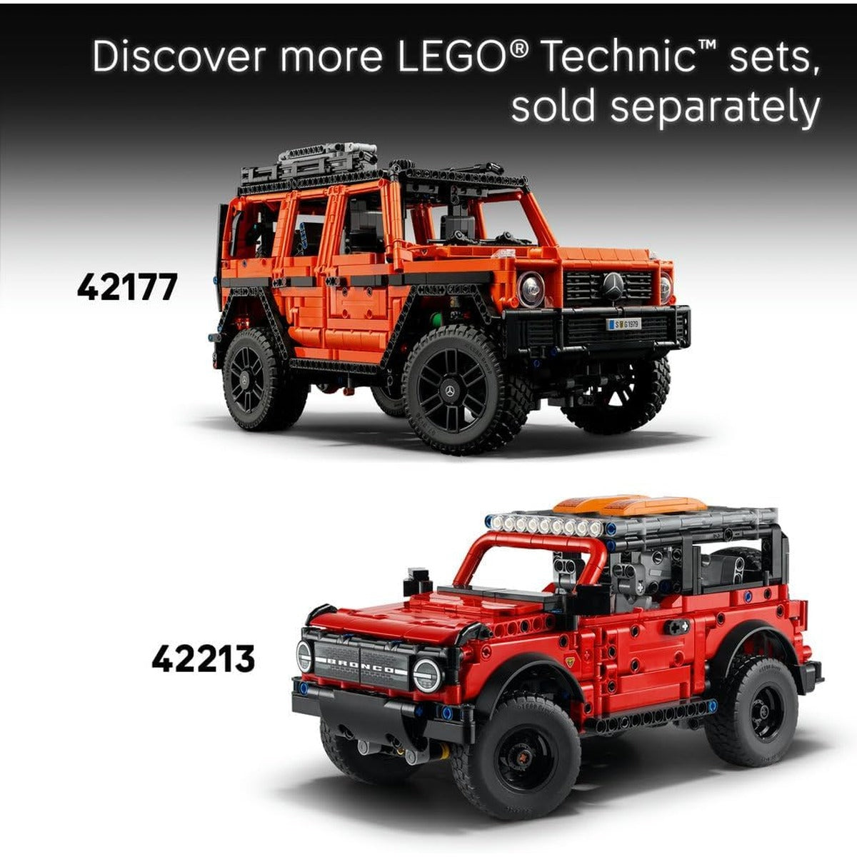 LEGO Technic Jeep Wrangler Rubicon SUV Car Toy