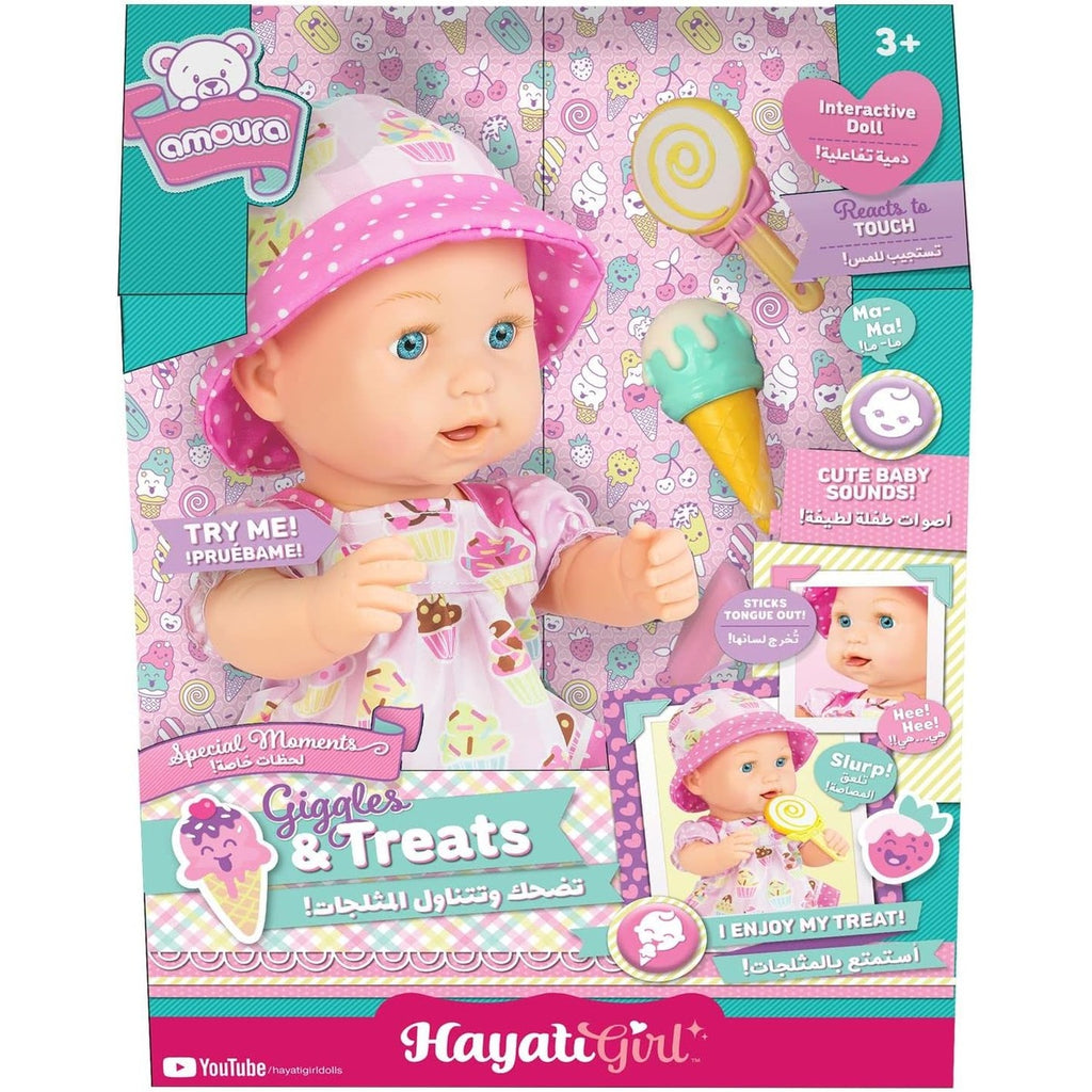 Hayati Baby Amoura Giggle & Treats 16 Inches, Multicolor, 1591
