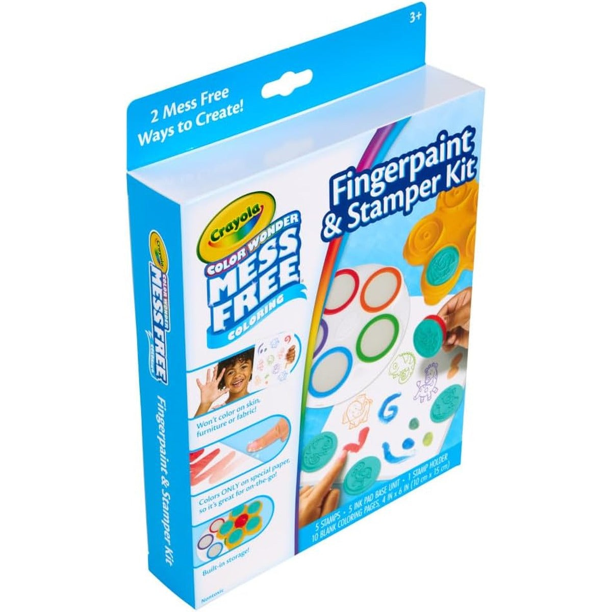 Crayola Color Wonder Mess Free Fingerpaint & Stamper Kit