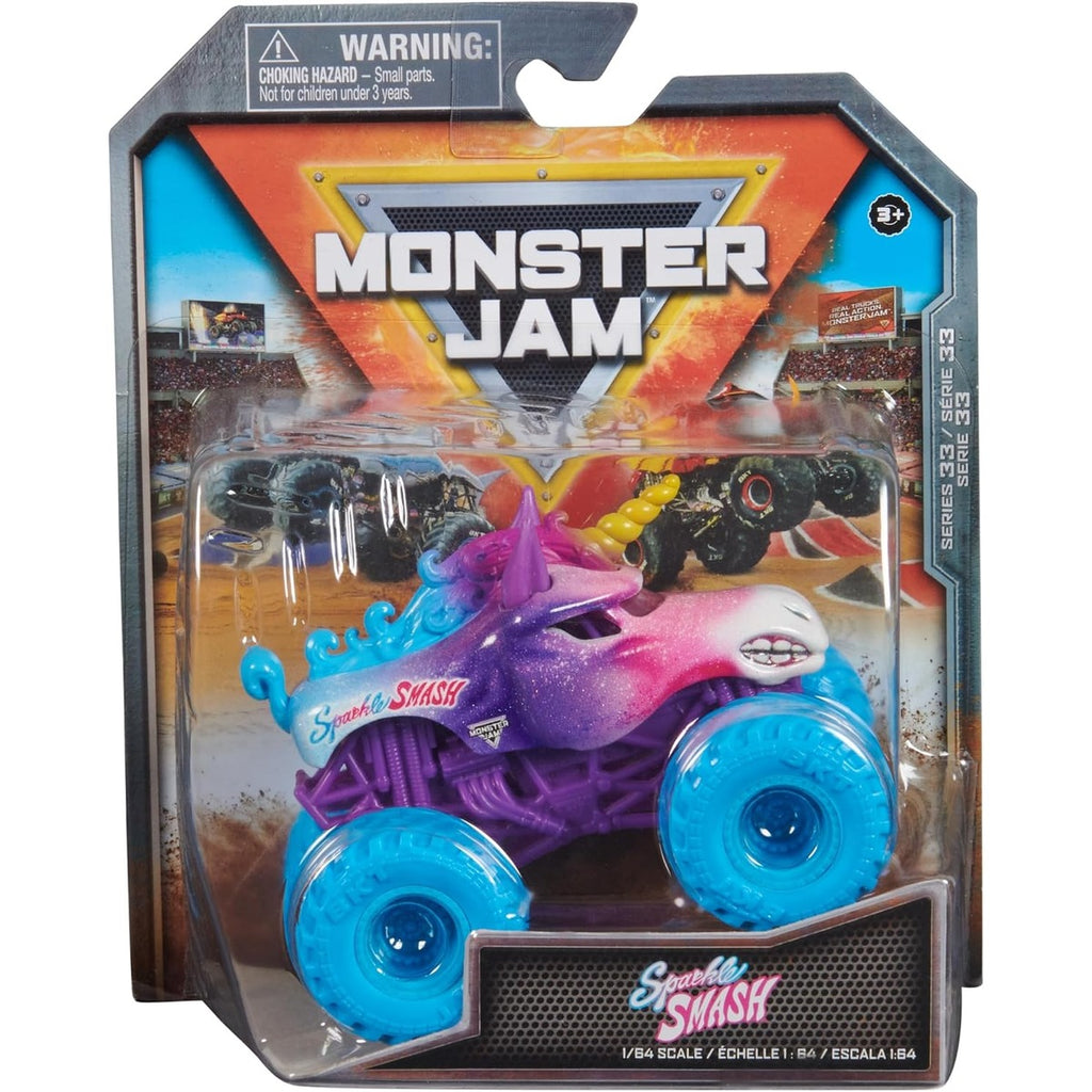 Monster Jam Sparkle Smash, Series 33