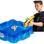 SilverLit Spinner M.A.D Deluxe Battle Pack: Thunder vs Sandstorm Yellow/Green 86311
