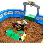 Monster Jam, Monster Dirt Arena 24-inch Playset with 2lbs of