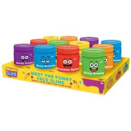 DohTime - Slime time Funny Face - 1 pc Assorted
