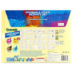 Crayola Retired Colors Coloring & Activity Set, Retired Crayons & Stickers