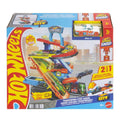 Hot Wheels City Transforming Stunt Garage Racing Track Playset