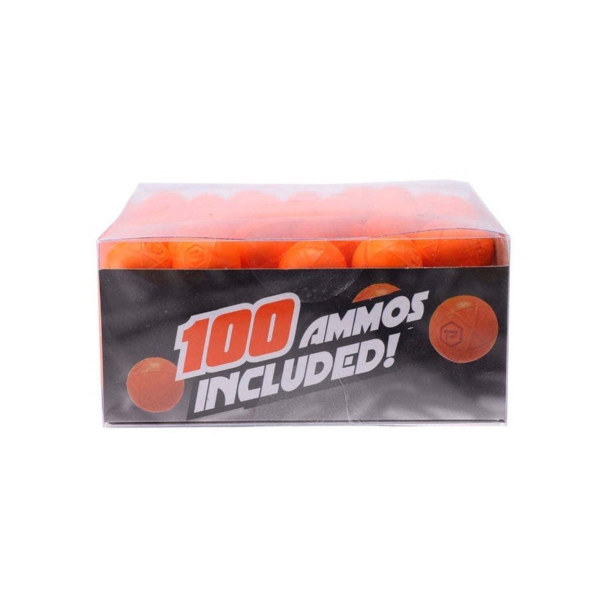 Hip Shot, Ammo Refill Pack 100pcs Foam Balls for Toy for Kids, Blasters, Soft Safe Lightweight Play Accessories Box for Outdoor and Indoor Play