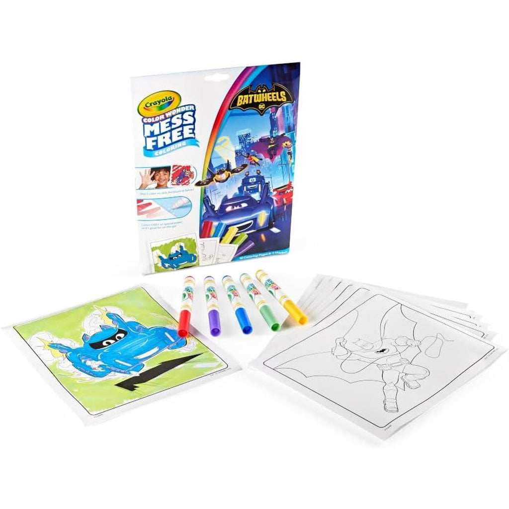 Crayola Batwheels Color Wonder Activity Set