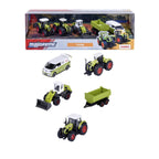 Majorette Claas Farm Car Set (5 Model Cars)