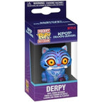 Funko POP! Keychain: Netflix - KPOP Demon Hunters - Derpy - Novelty Keyring - Collectable Mini Figure - Stocking Filler - Gift Idea - Official Merchandise - Backpack Decor | Collectable mini figure, original key ring, gift idea, small item for Santa boots