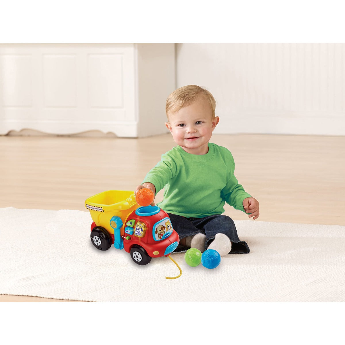 VTech Put and Take Dumper Truck, Baby Interactive Toys for Toddlers