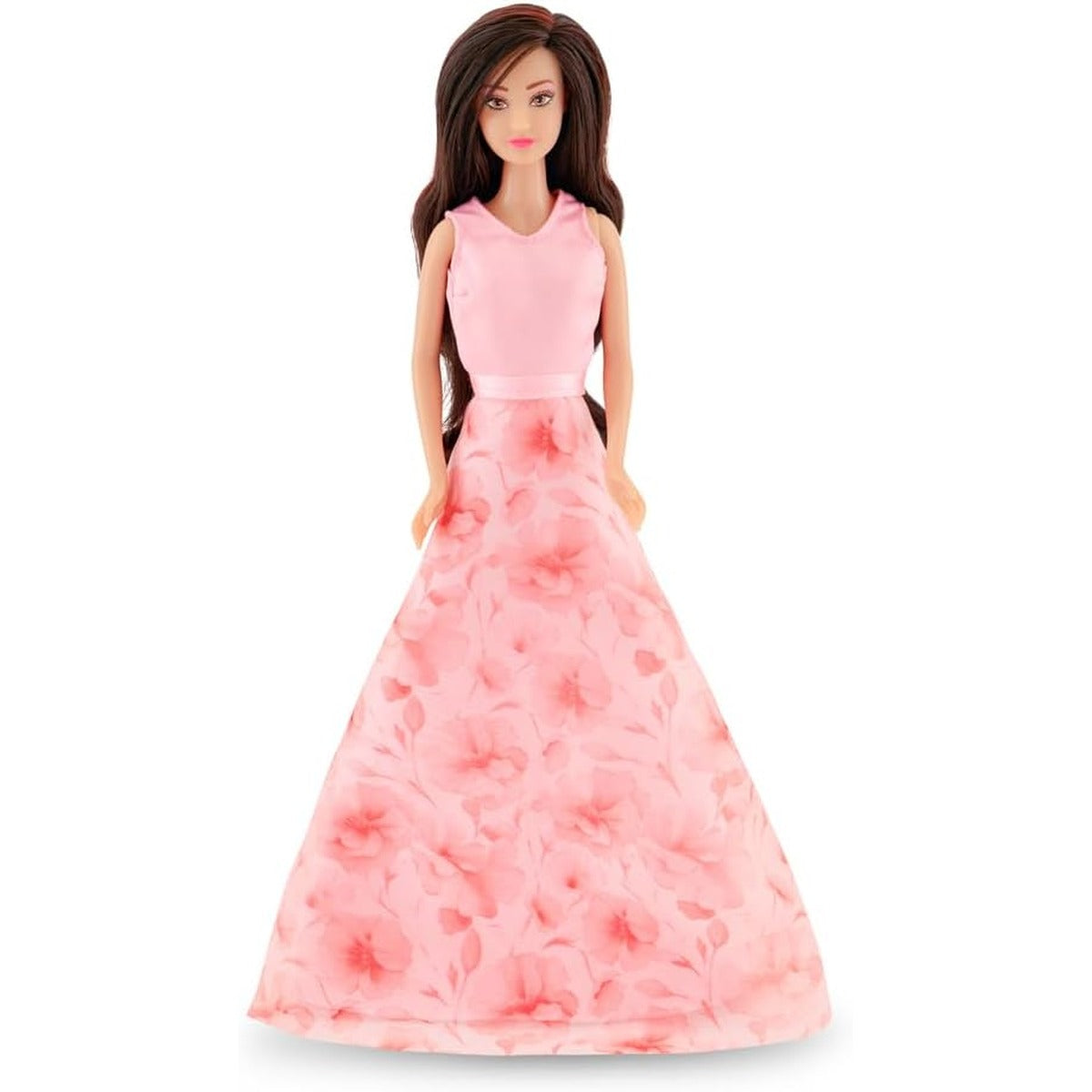 Fulla Doll with Dress-Up Closet, Mix-and-Match Outfits, Storage Compartments Pretend Play Fashion Wardrobe for Girls