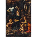 Clementoni 39767 Museum Collection Leonardo, The Virgin of The Rocks 1000 Pieces, Jigsaw Puzzle for Adults