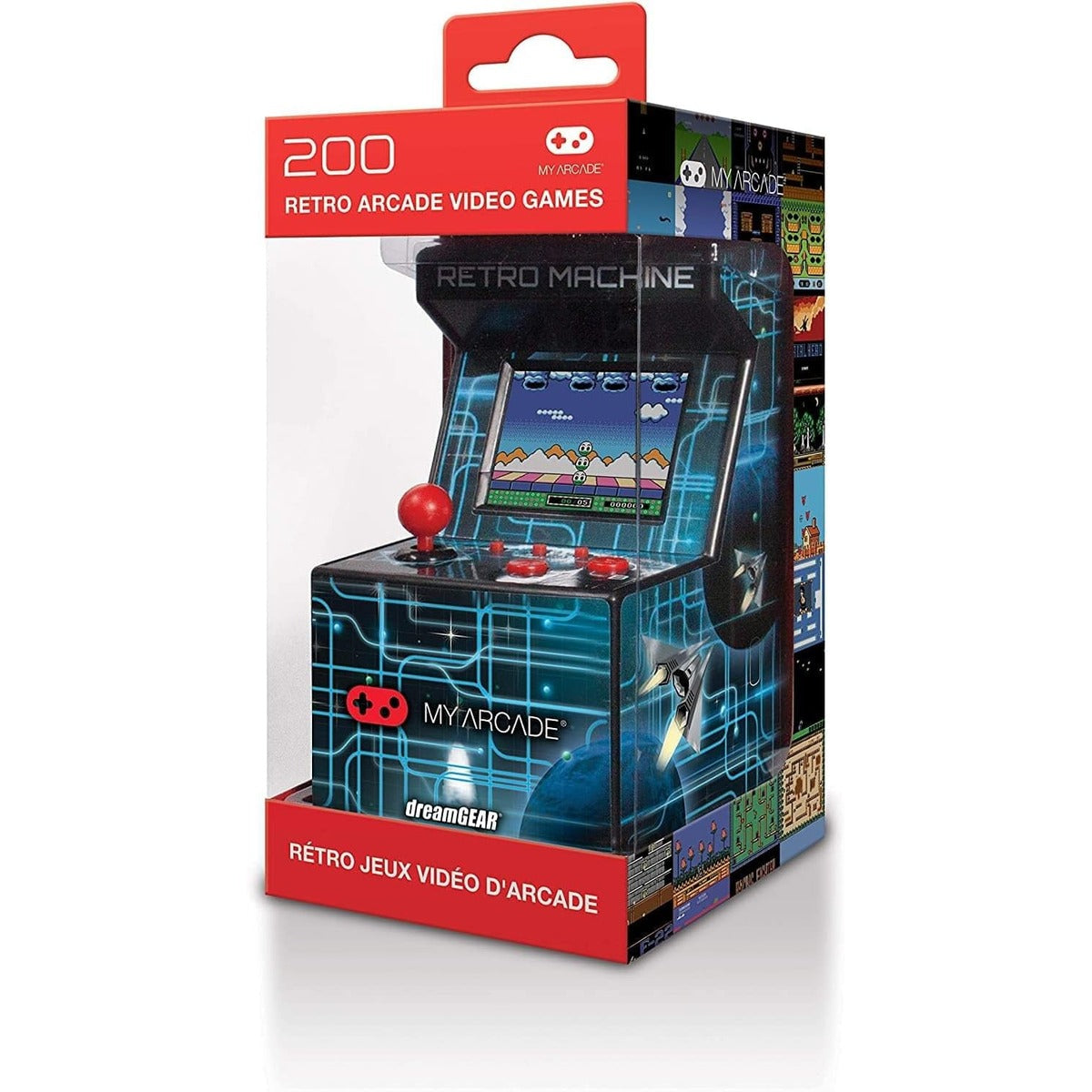 My Arcade Retro Machine Playable Mini Arcade: 200 Retro Style Games
