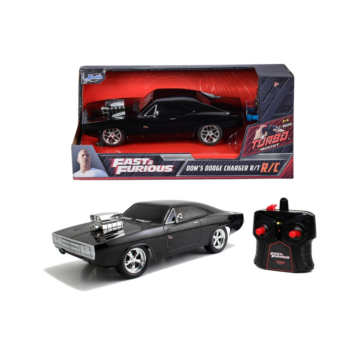 FAST & FURIOUS RC 1970 DODGE CHARGER 1:24 SCALE