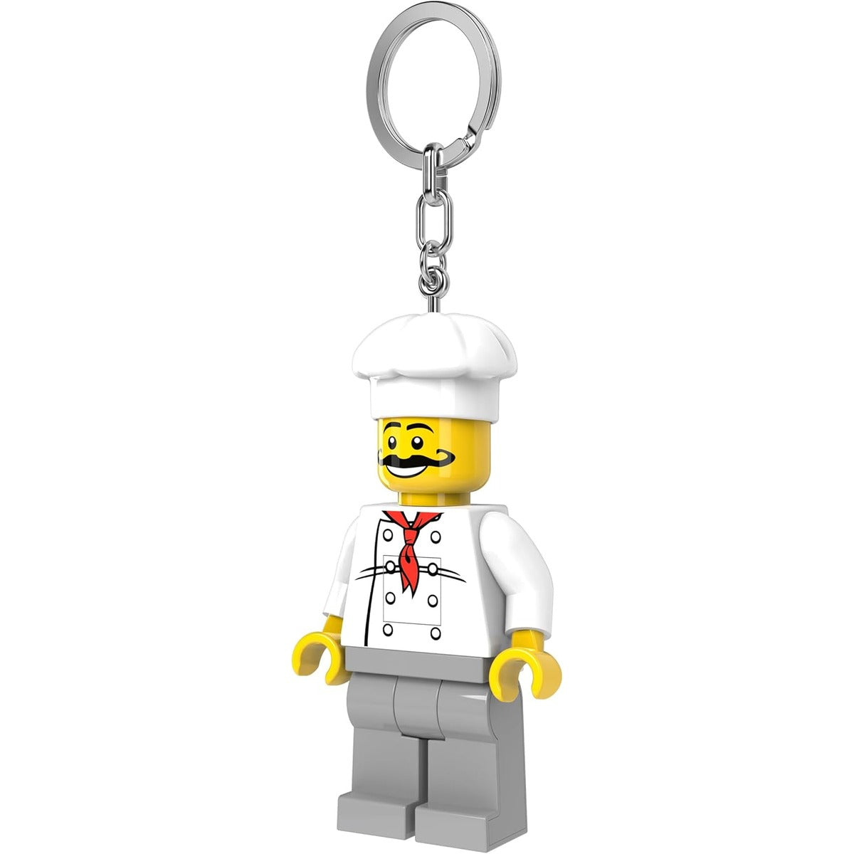 LEGO Minifigures Large 3 Inch Tall Figure Keychain Light - Chef (KE24H)