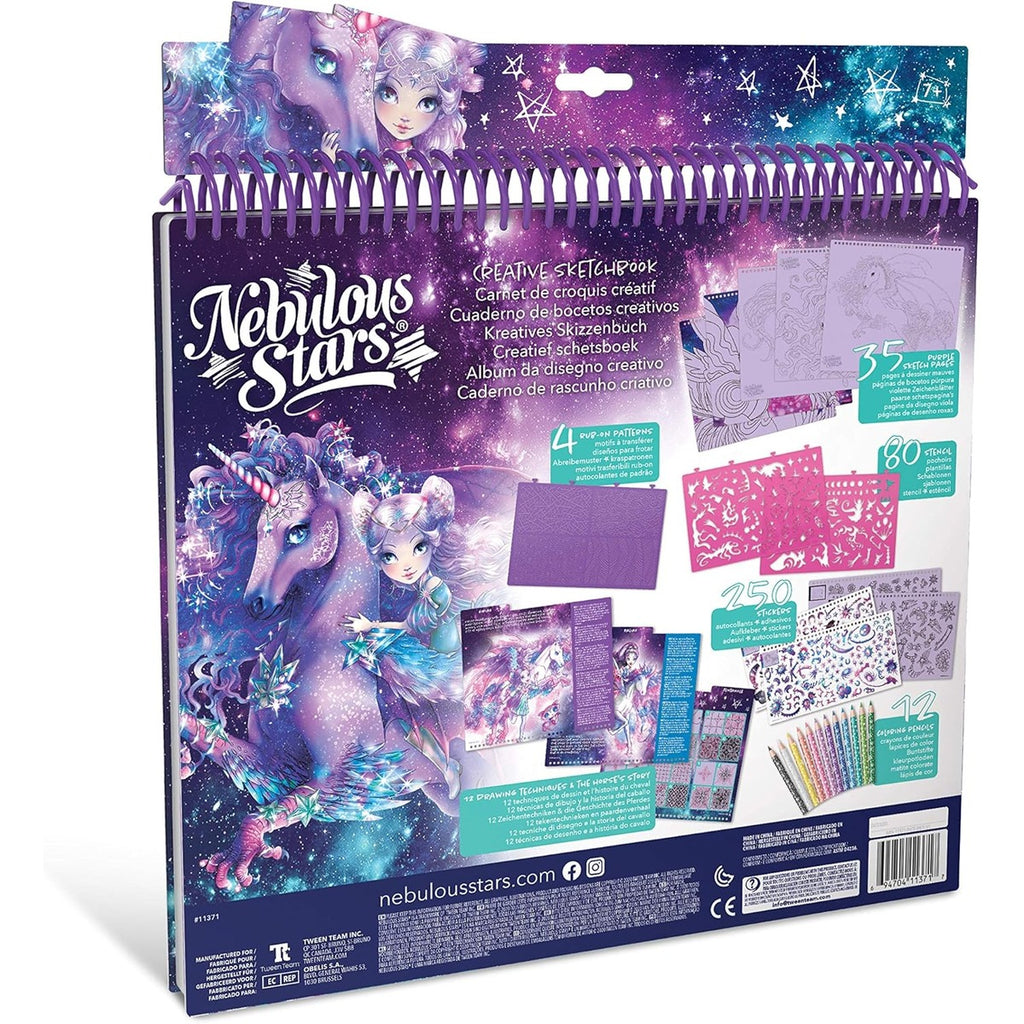 Nebulous Stars Fantasy Horses Sketchbook
