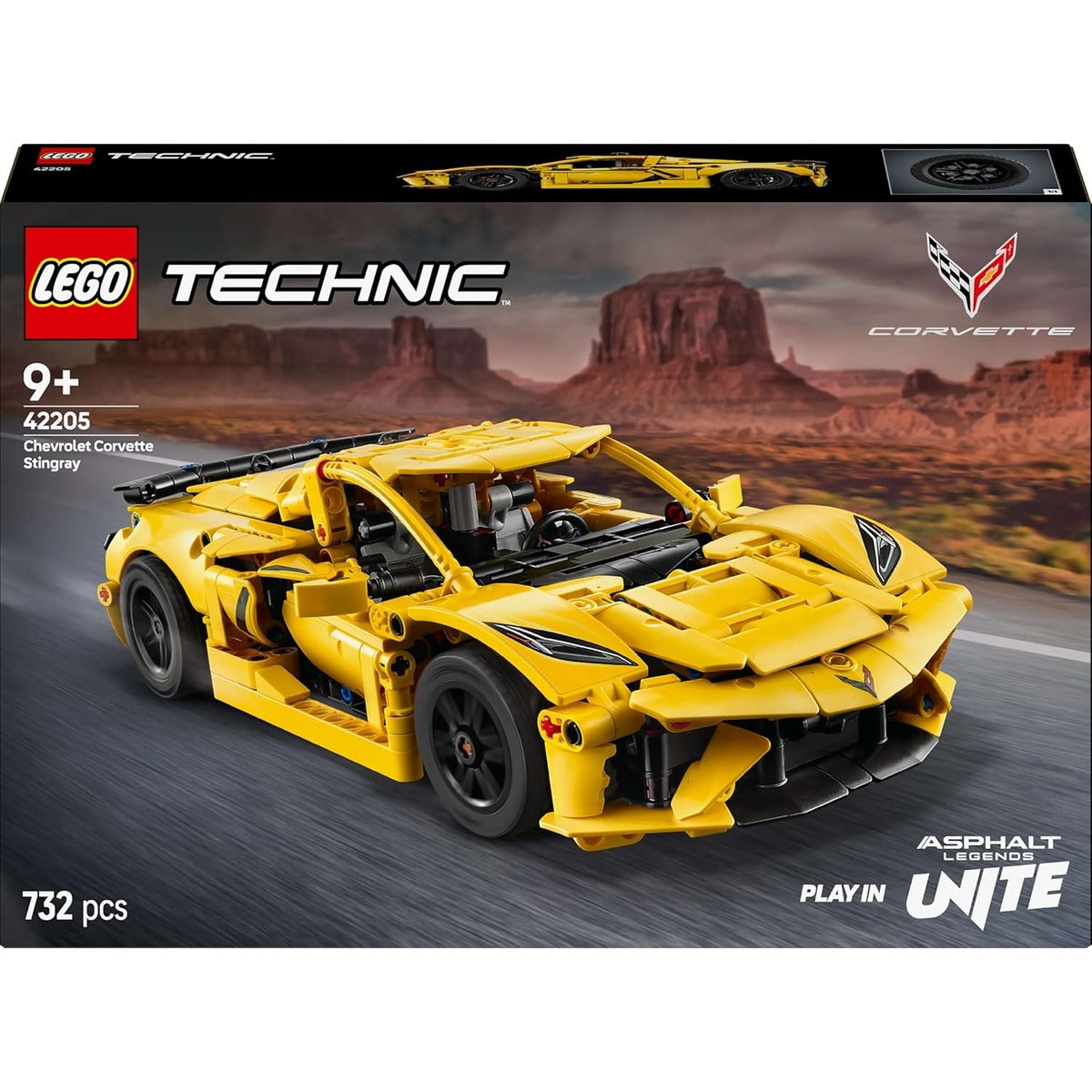 Lego 42205 Technic, Chevrolet Corvette Stingray Toy