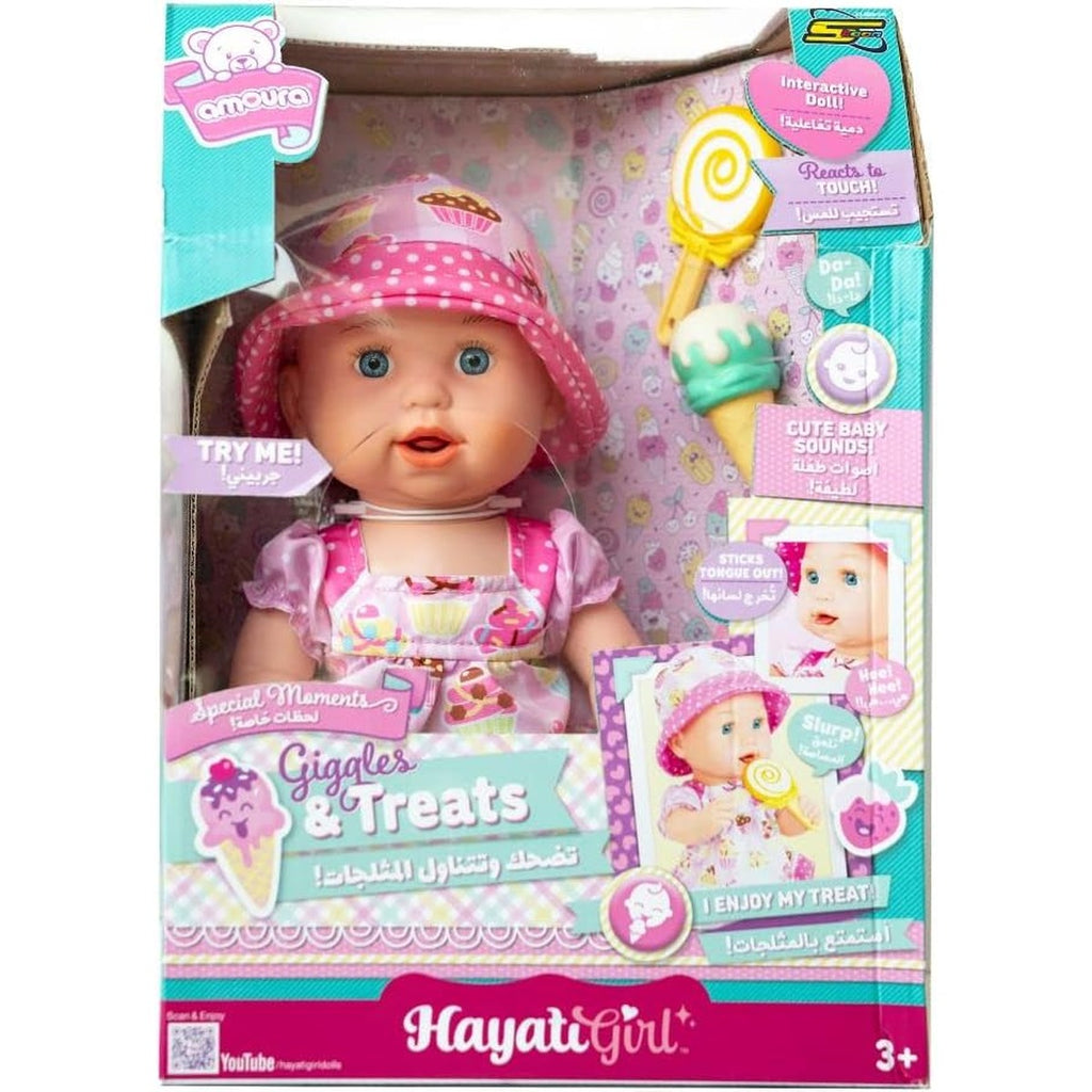 Hayati Baby Amoura Giggle & Treats 16 Inches, Multicolor, 1591
