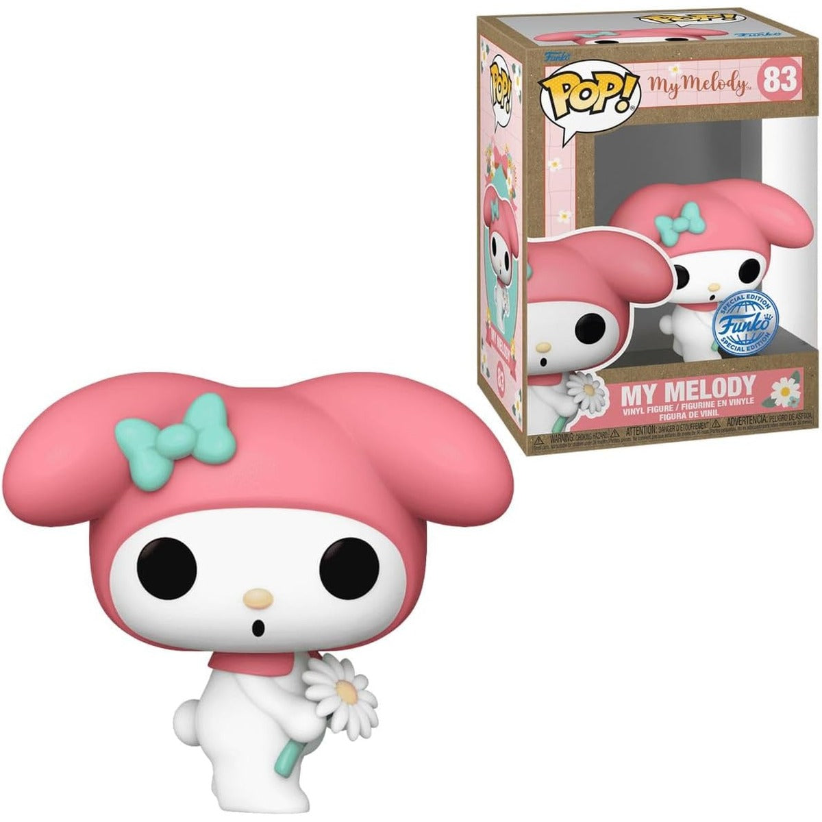 Funko Pop! Animation: Sanrio - My Melody with Flower (BoxLunch Exclusive)