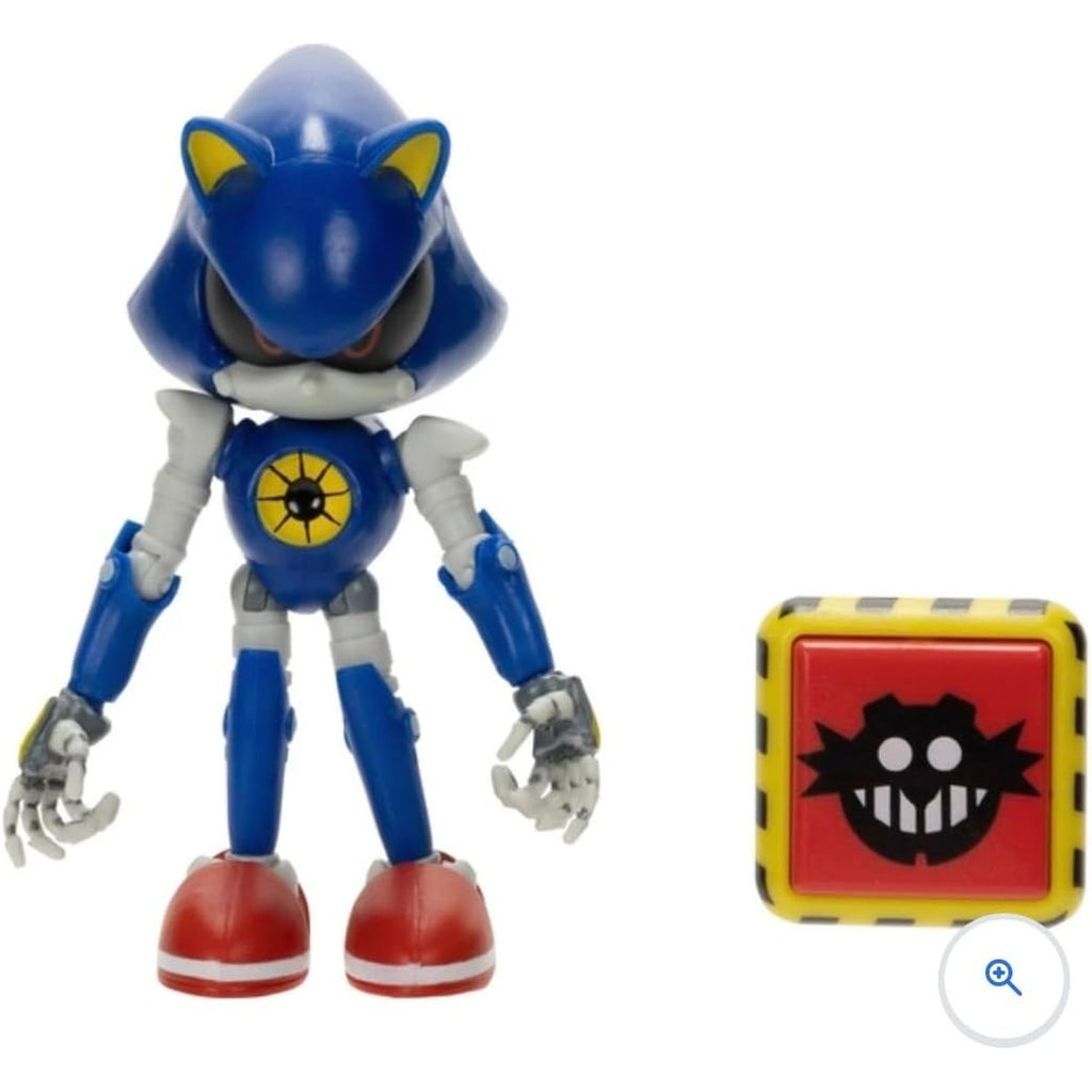 Sonic The Hedgehog 4" Articulated Action Figure Collection (Choose Figure) (Metal Sonic)