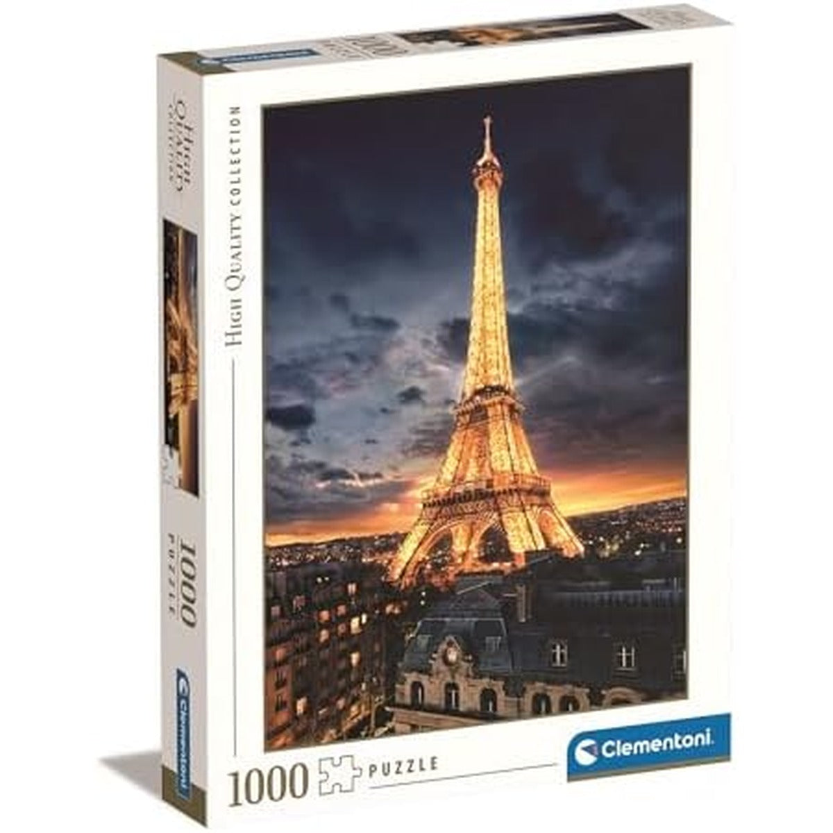 Clementoni Puzzle Hqc Tour Eifel 1000 Pieces, Multicolor, 39514